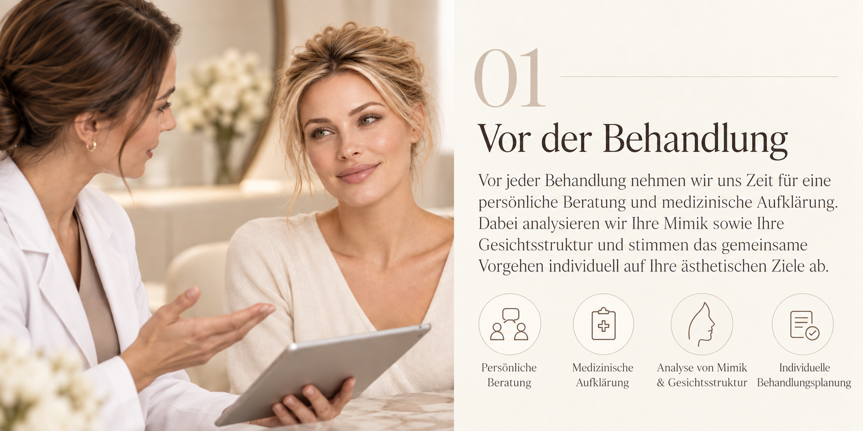 Ergebnis nach einer Botulinumtoxin-Behandlung bei LIMEA Medical Aesthetics in Berlin