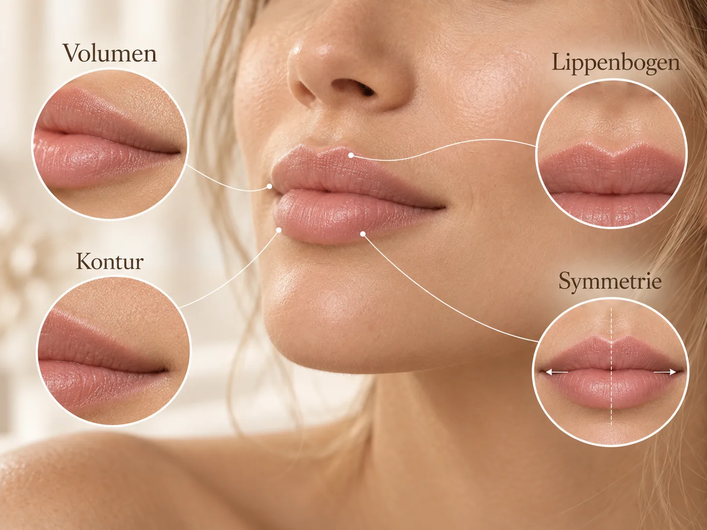 Lippenunterspritzung mit Hyaluronsäure bei LIMEA Medical Aesthetics in Berlin